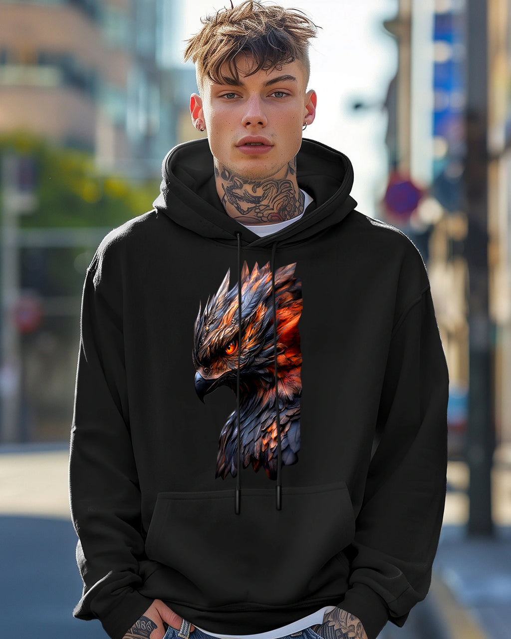 Black Hoodie | The Eagle