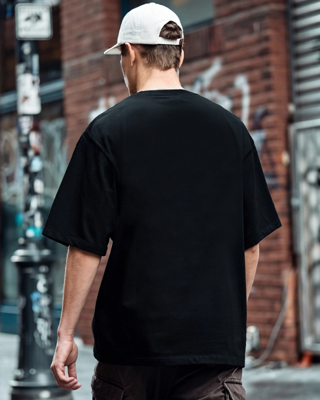 Black Oversized T-Shirt | F1 Technical Specification Graphic Tee