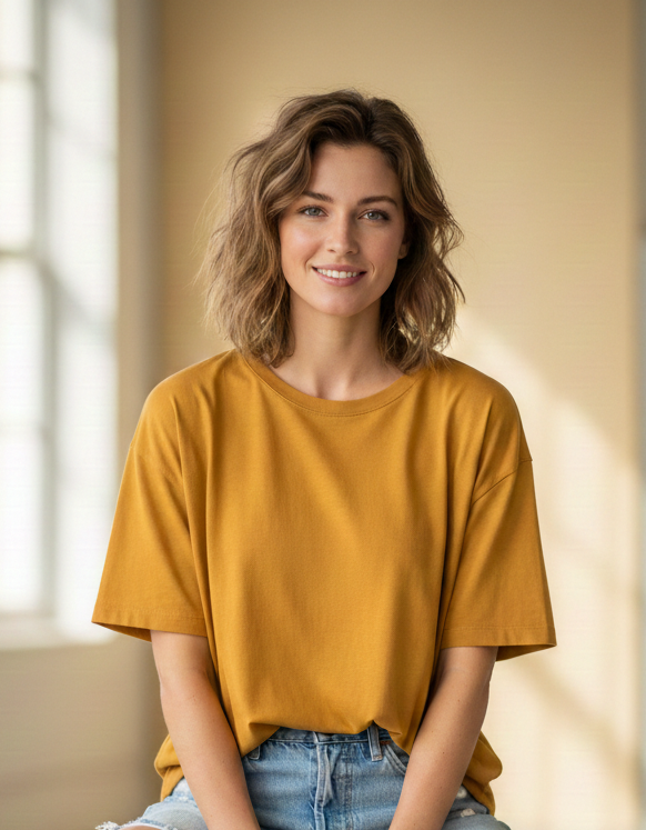 Yellow Oversized T-Shirt | The Yellow Tee