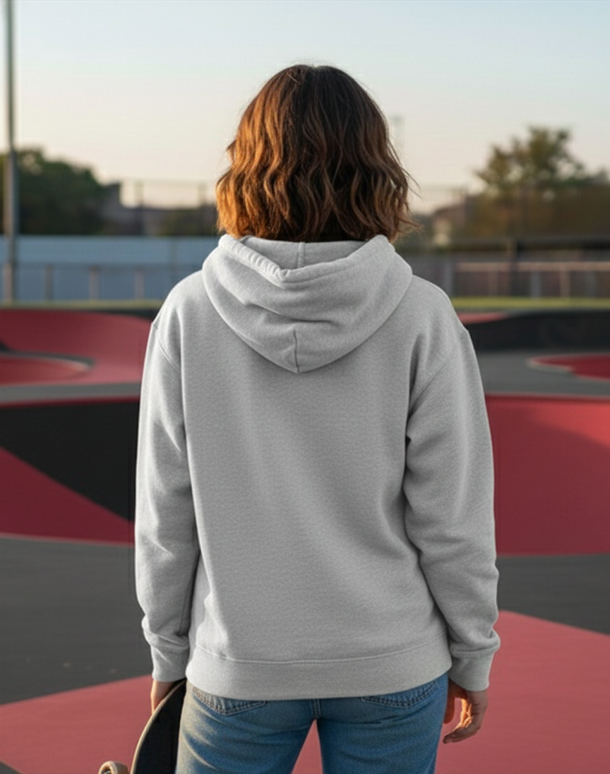 Light Grey Hoodie | The Classy Grey