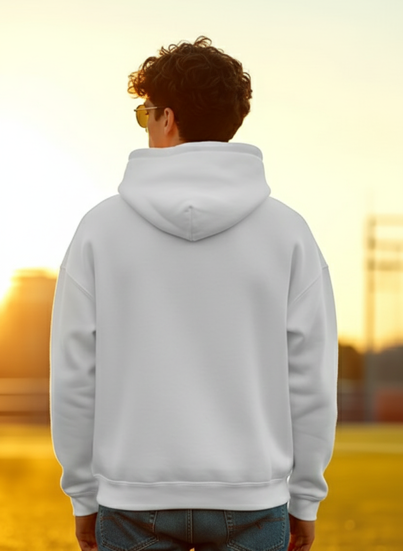 White Hoodie | The Classy White