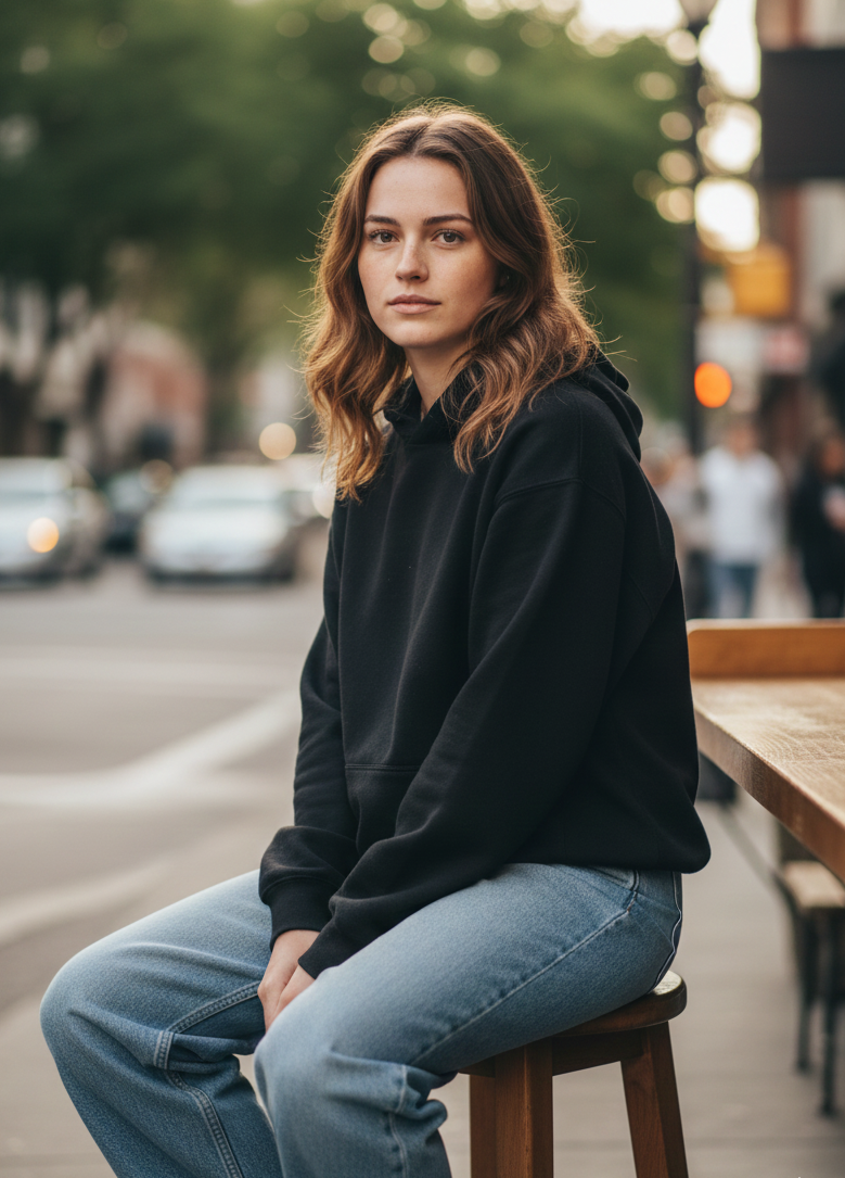 Black Hoodie | The Classy Black