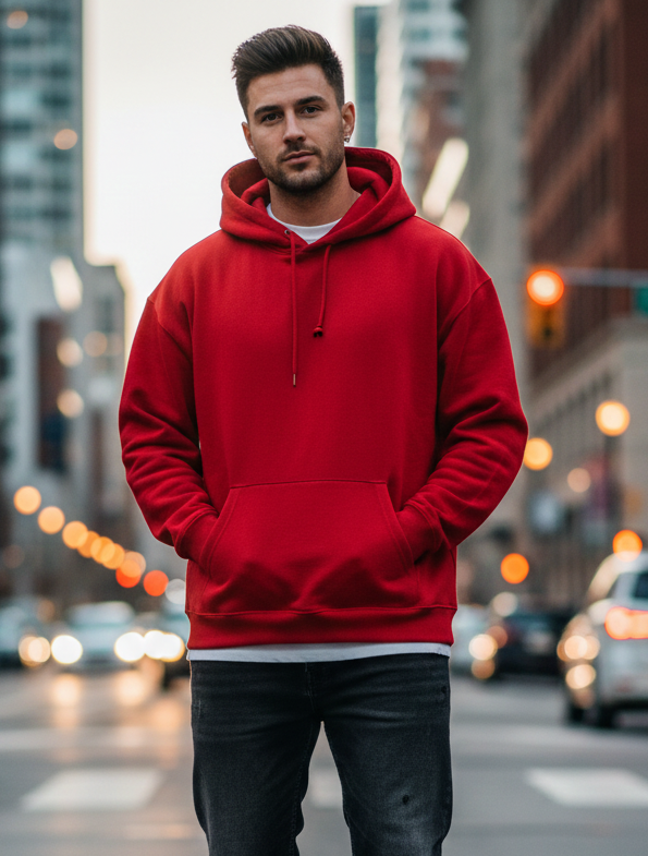 Red Hoodie| The Classy Red