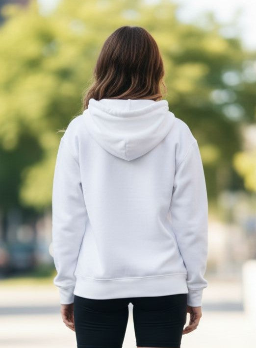 White Hoodie | The Classy White
