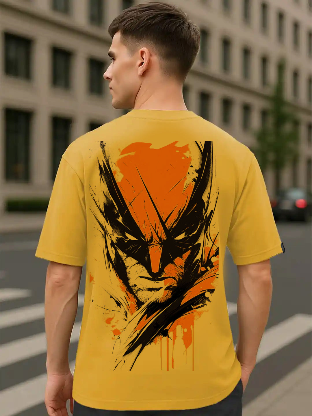 Yellow Oversized T-Shirt | Wolverine