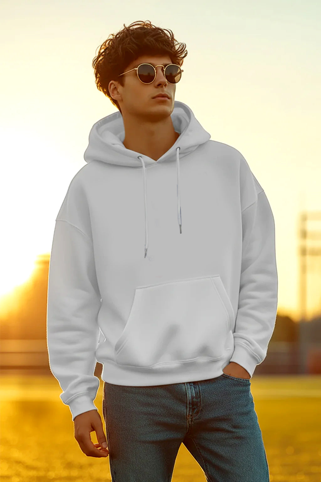 White Hoodie | Porsche